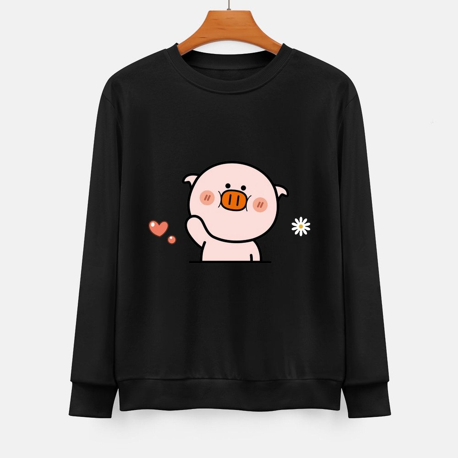 Front Patterned Long Sleeve TopTimelessComfort Edition